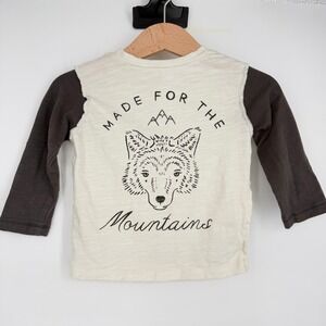 Rylee + Cru Baby Boy Made for the Mountains Henley Shirt 6-12 Months